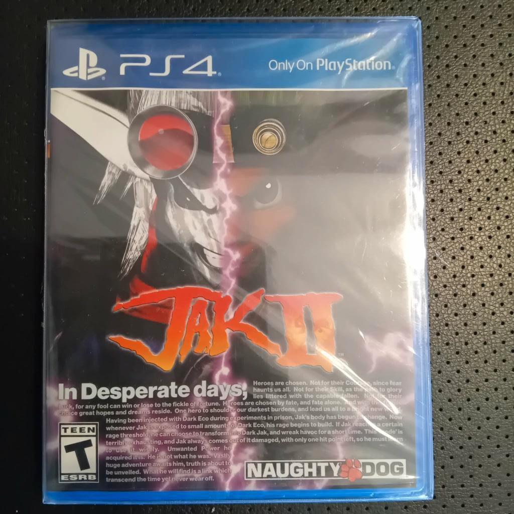 Jak II Cover Variant voor Ps4 , Sealed , Limited Run, Ophalen, Overige genres, 1 speler, Nieuw