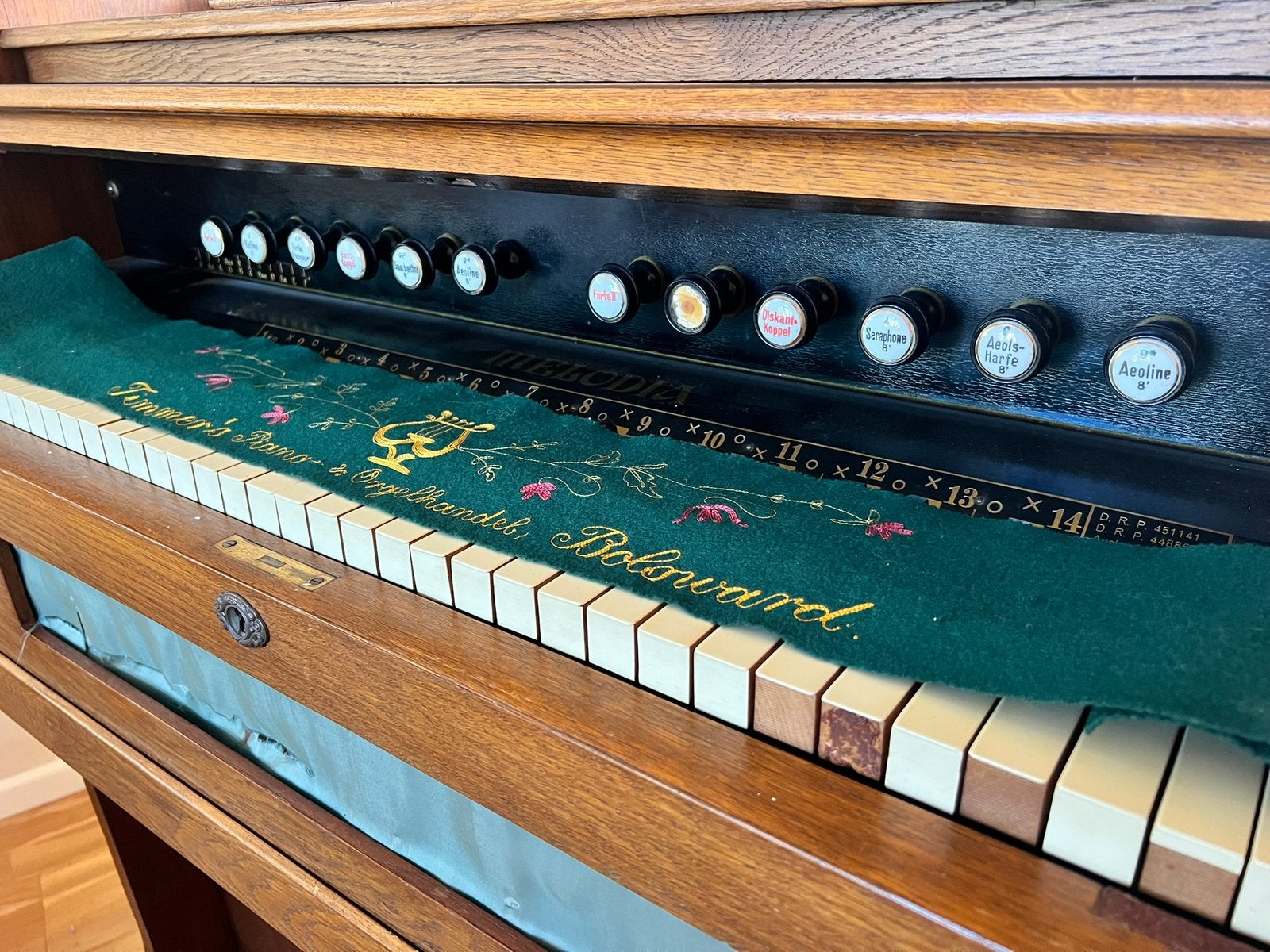 Orgel GRATIS, Ophalen, Gebruikt, Bruin, Overige typen