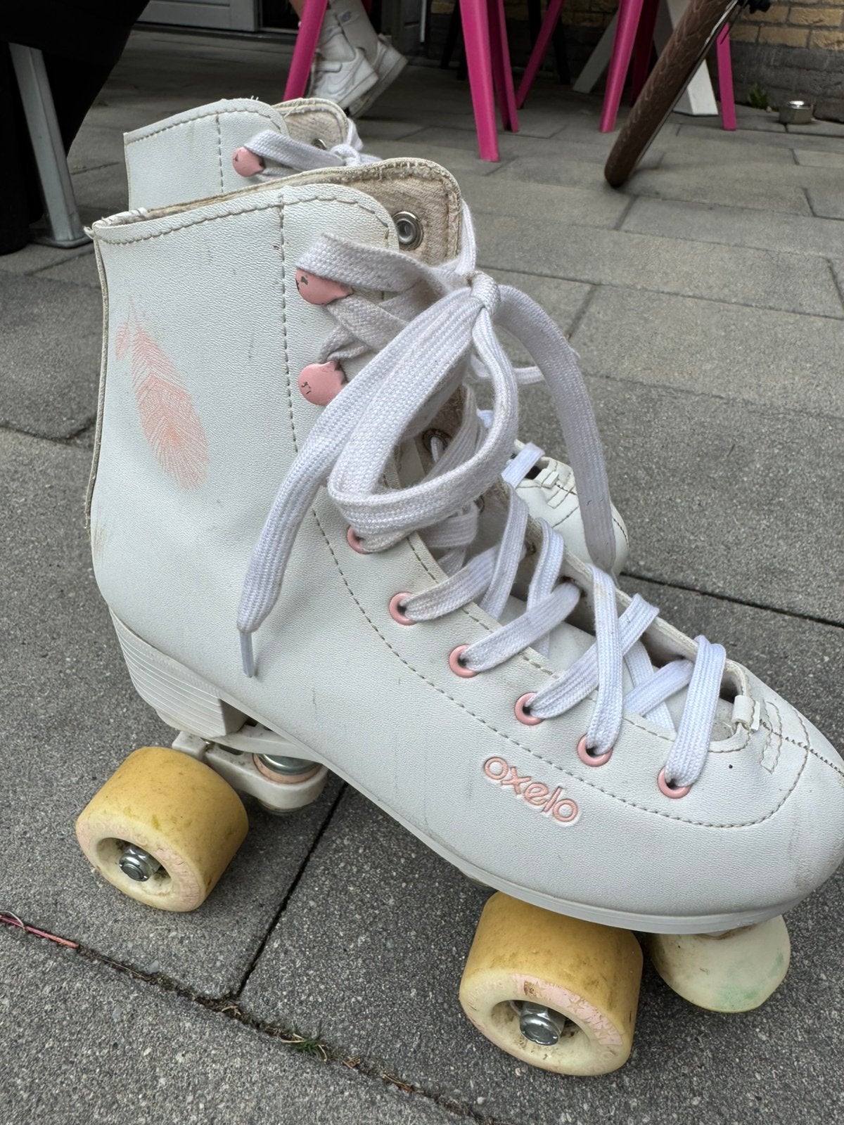 Rolschaatsen Oxelo 37, Ophalen of Verzenden, Gebruikt