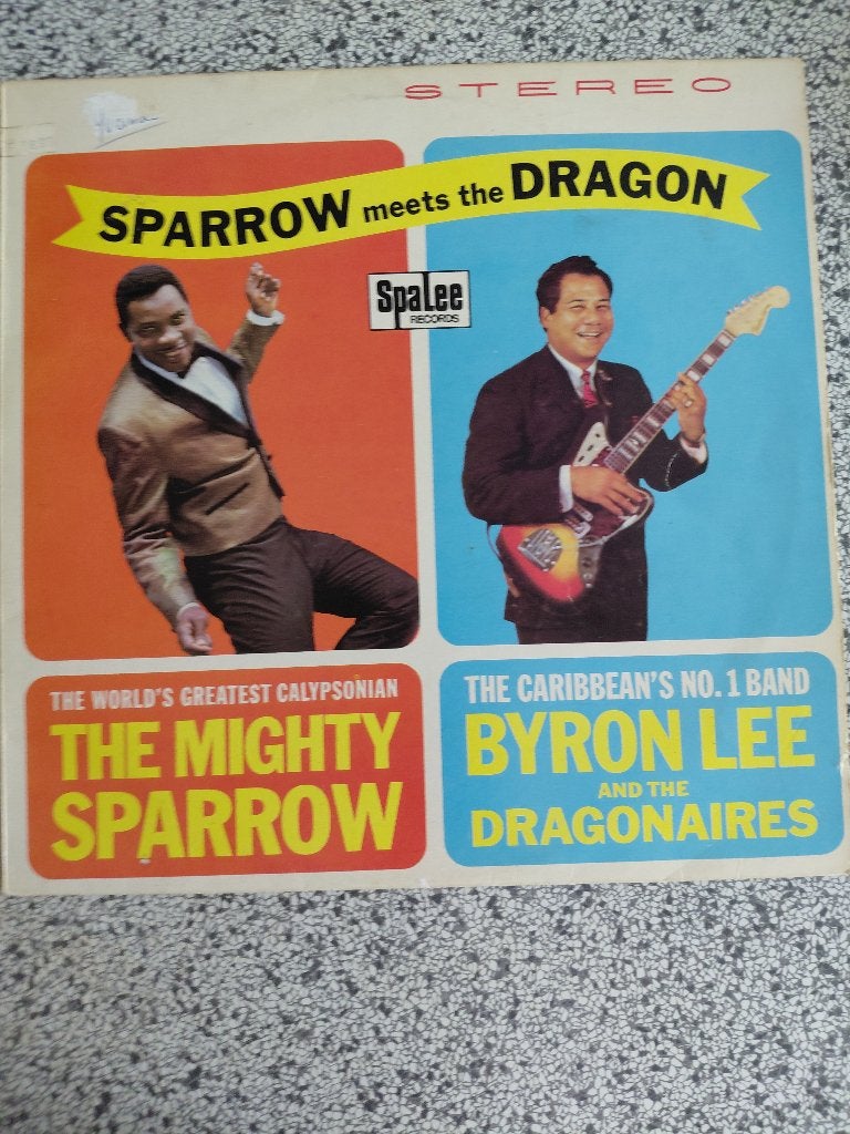 Mighty Sparrow op een fraaie lp met zijn grootste hits., LP, Gebruikt, Verzenden, Beschermende buitenhoes