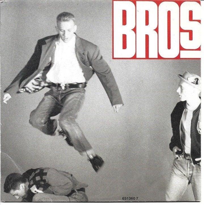 Bros - Drop the boy uit 1988, Cd's en Dvd's, Vinyl Singles, Gebruikt, Pop, Verzenden