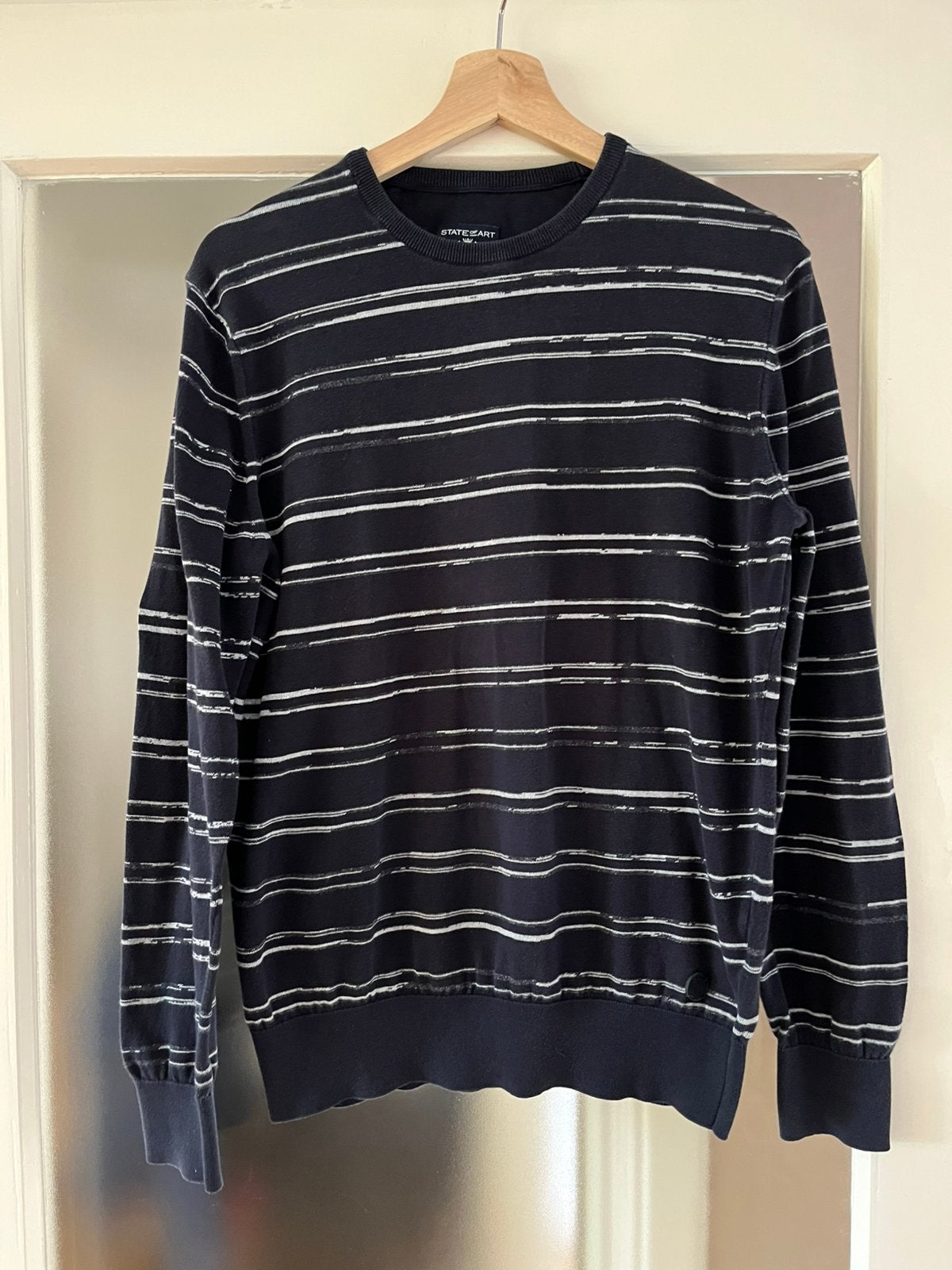 Blauw truitje State of Art M katoen regular fit, Kleding | Heren, Truien en Vesten, Ophalen of Verzenden, Blauw