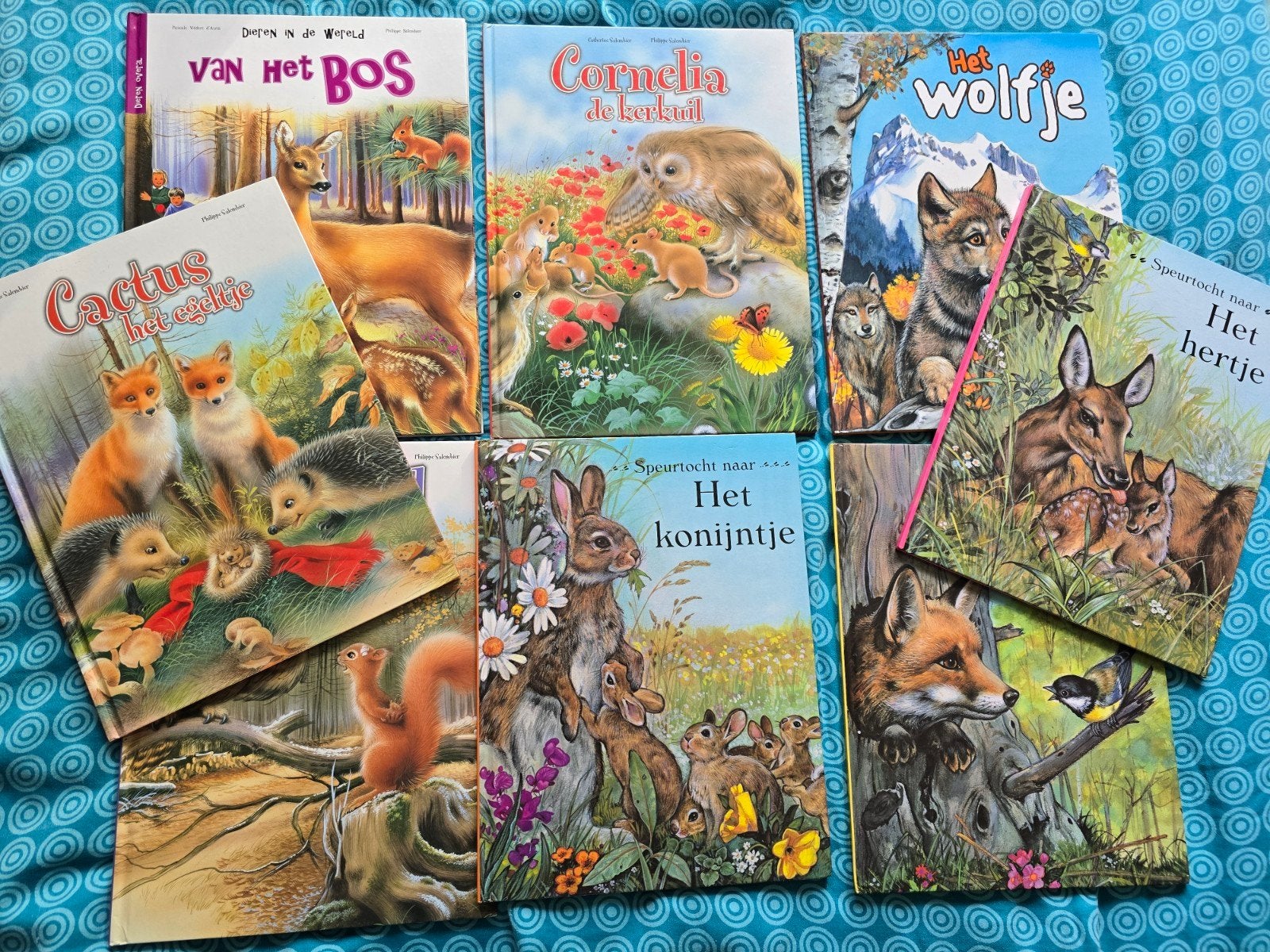 8 prentenboeken over dieren - Zo goed als nieuw, Ophalen of Verzenden, Zo goed als nieuw, Catherine Salembier, Philippe Salembier, Pascale Védère d'Auria
