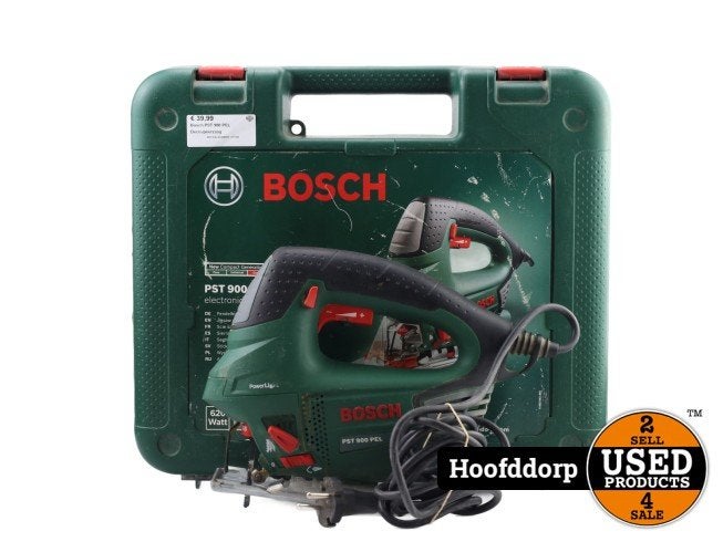 Bosch PST 900 PEL Decoupeerzaag, Bosch, Zo goed als nieuw, Support@bosch.com, Robert Bosch GmbH
Robert-Bosch-Platz 1
70839 Gerlingen-SchillerhÃ¶he
Germany