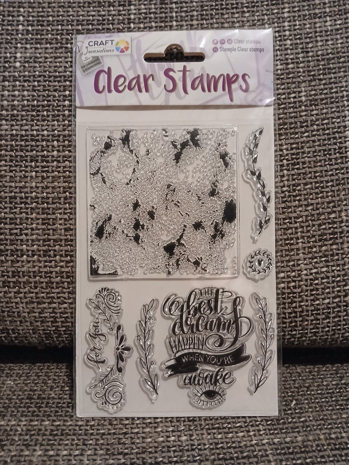 Clear Stamps Set - Craft Sensations, Ophalen of Verzenden, Nieuw, Clearstamp