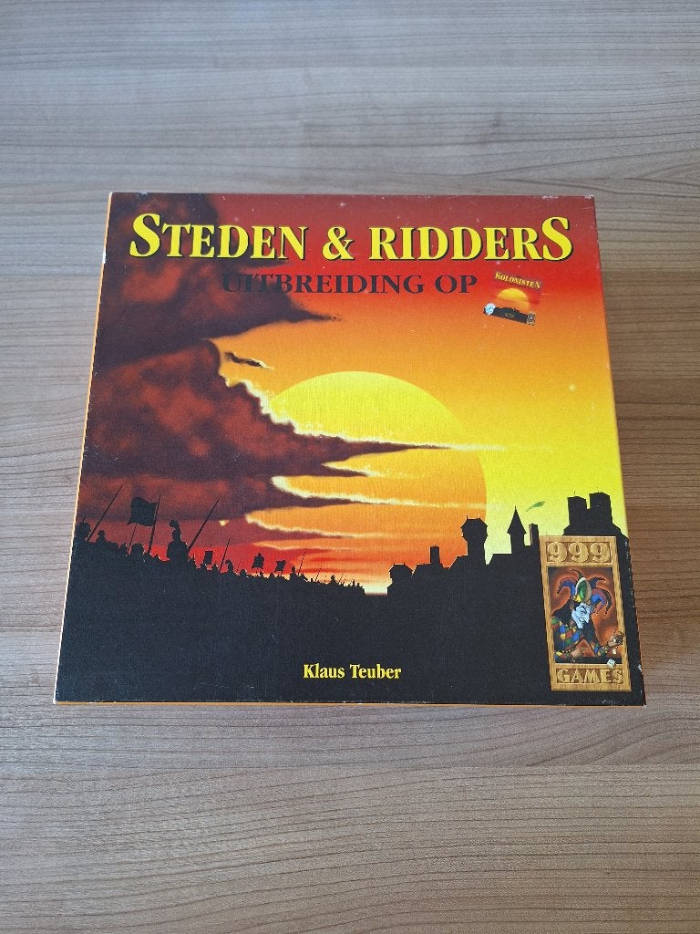 Kolonisten van Catan Steden en Ridders Hout, Drie of vier spelers, Ophalen of Verzenden, Zo goed als nieuw, 999 Games