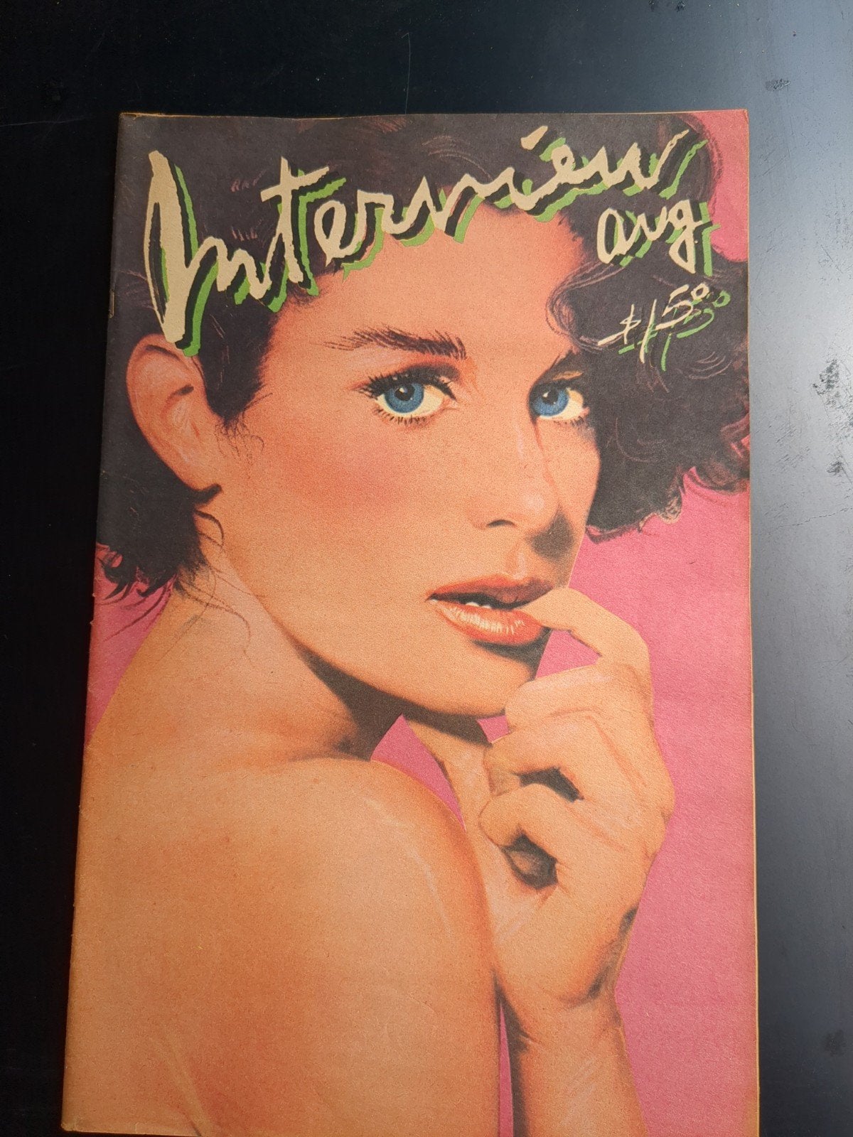 Interview Magazine Augustus 1979 - Dayle Haddon Cover, Boeken, Tijdschriften en Kranten, Ophalen of Verzenden, Gelezen, Muziek, Film of Tv