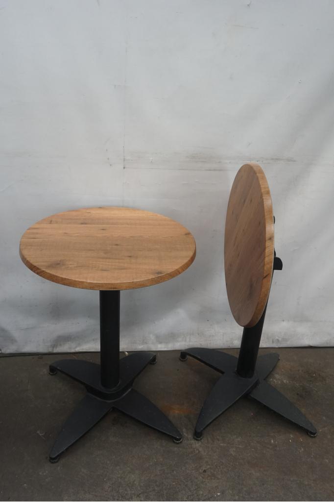 Inklapbare eettafel bistro tafel terrastafel tafels rond, Huis en Inrichting, Tafels | Eettafels, Gebruikt, 50 tot 100 cm, 50 tot 100 cm