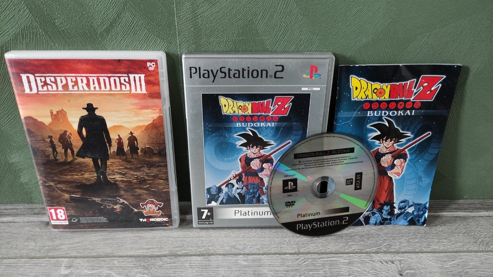 Dragon Ball Z budokai ps2 en gratis desperados 3 pc game, Spelcomputers en Games, Ophalen of Verzenden
