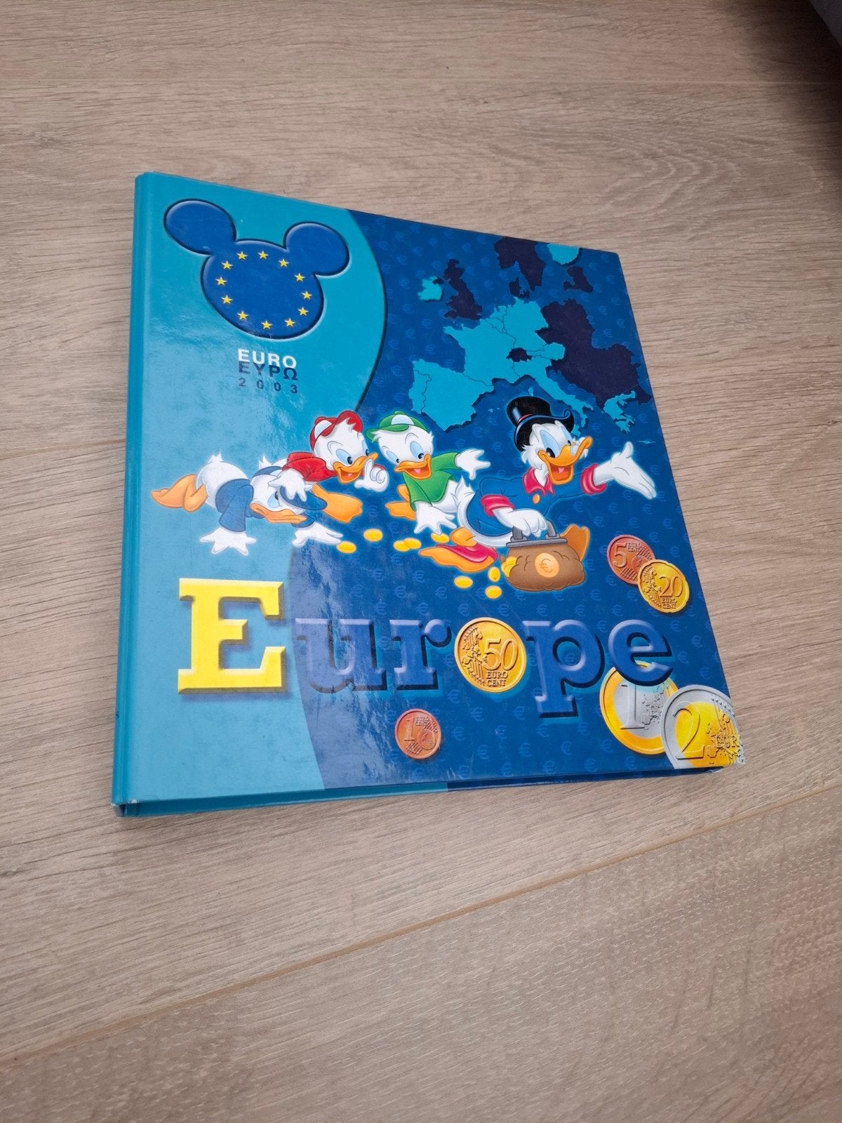 Disney map voor euromunten, Ophalen of Verzenden, Overige landen, Overige waardes