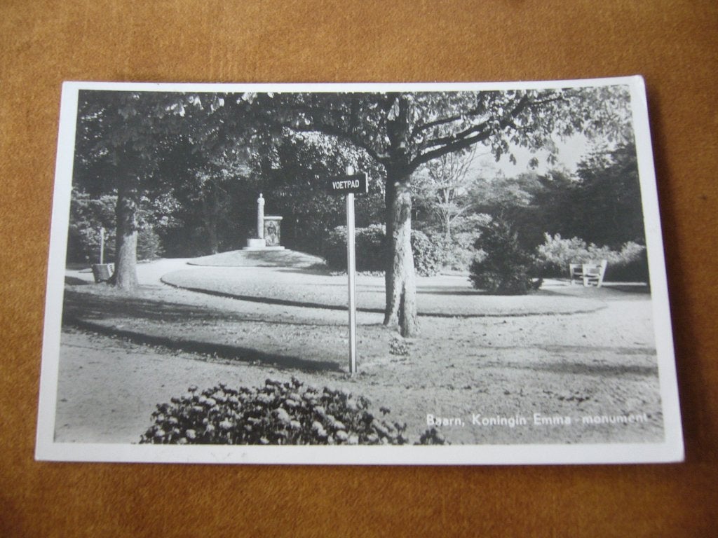 BAARN  =  KONINGIN EMMA MONUMENT, Verzamelen, Verzenden, 1940 tot 1960, Gelopen, Utrecht