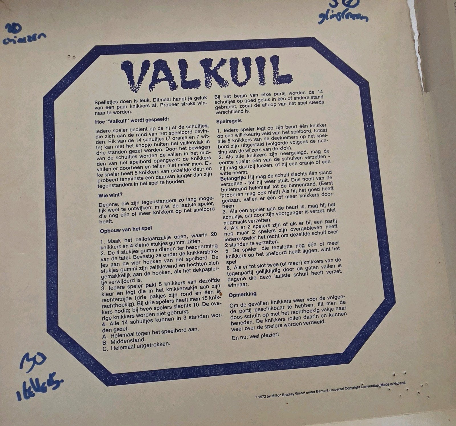 Valkuil Bordspel - Klassiek MB Spellen Gezelschapsspel, Hobby en Vrije tijd, Gezelschapsspellen | Bordspellen, Drie of vier spelers