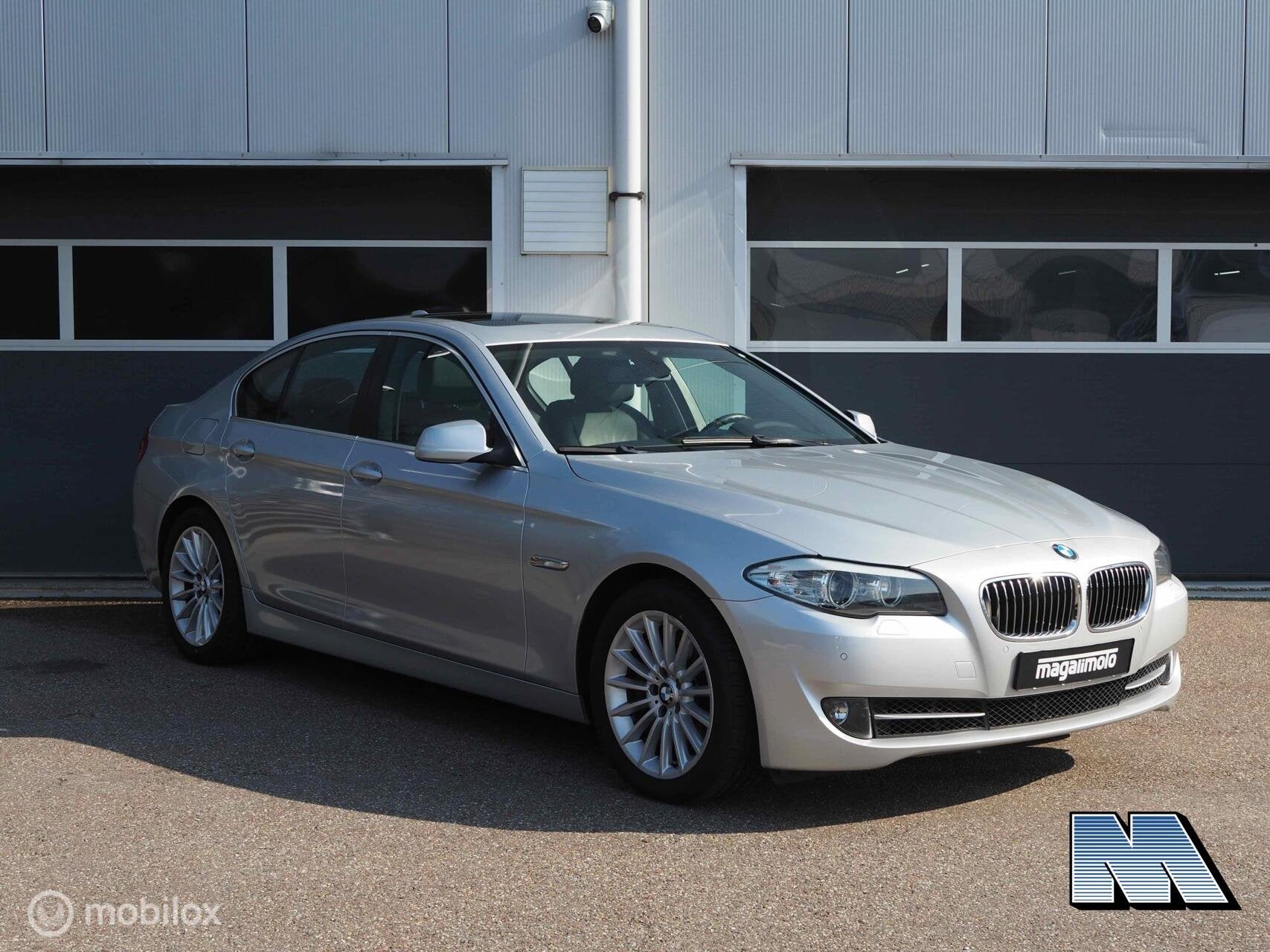 BMW 5-serie 535i F10 Executive l Sportaut l N55 l 1e eig., Auto's, Euro 5, Achterwielaandrijving, Gebruikt, Zwart
