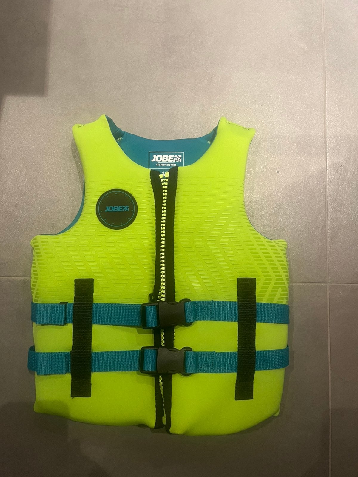 Jobe Neopreen zwemvest kind, Watersport en Boten, Ophalen, Zo goed als nieuw, Kind, Reddingsvest of Zwemvest