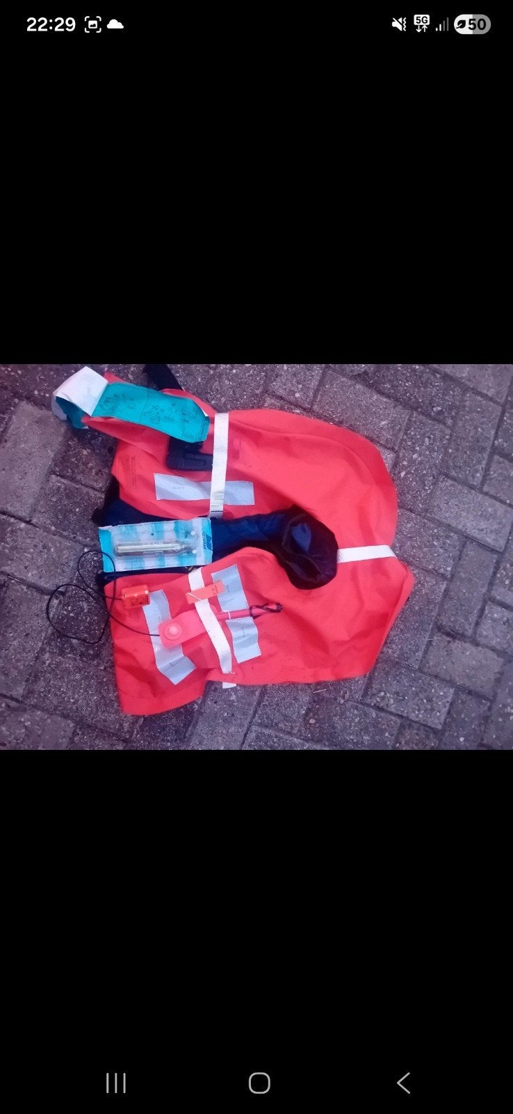 Secumar reddingsvest met CO2 patroon, Ophalen of Verzenden, Zo goed als nieuw, Overige typen