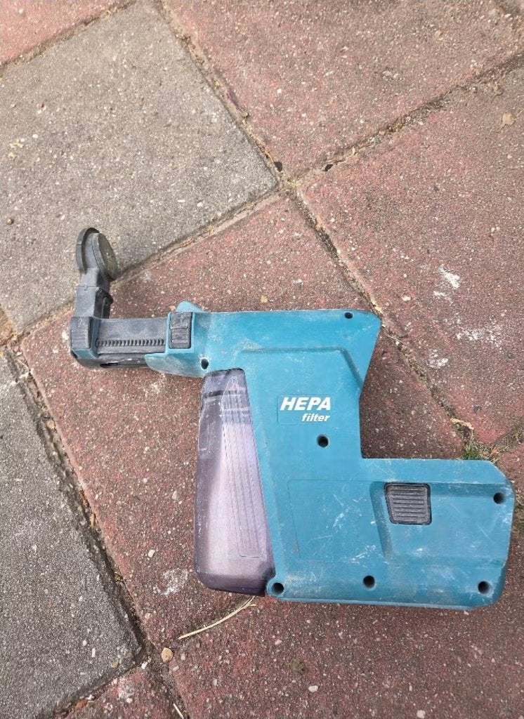 Makita DX01 stofzuiger voor Klopboormachine, Ophalen, Gebruikt, Overige typen, Klopboormechanisme