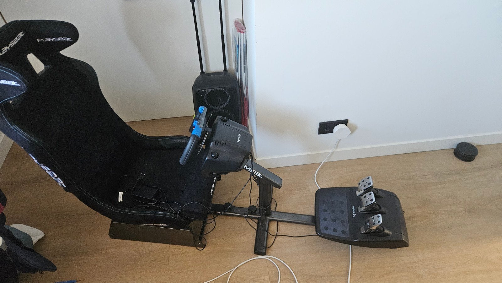 playseat+ Logitech G29 racestuur met afgebroken R3 knop