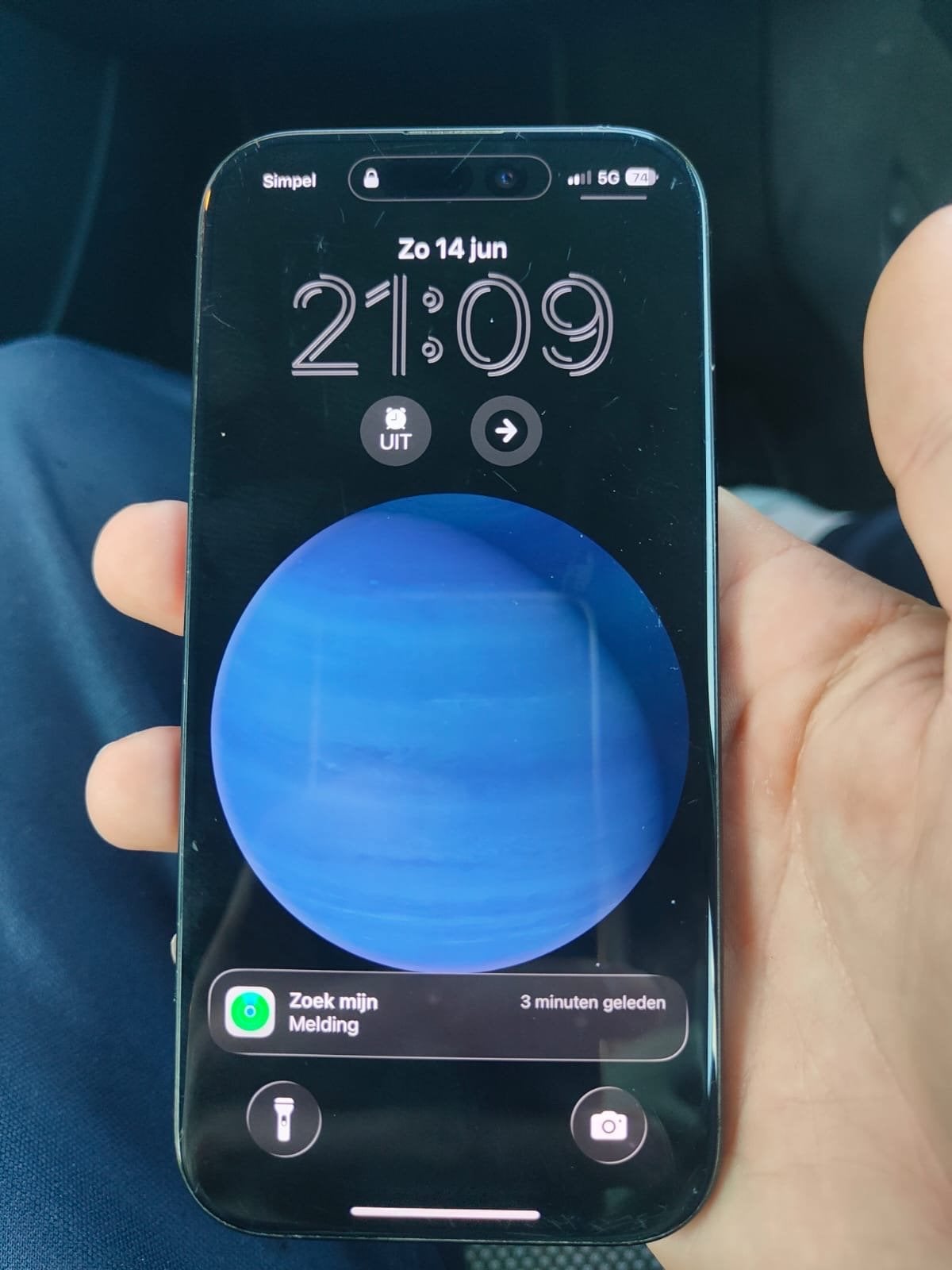 Iphone 16 pro, 128 GB, Ophalen of Verzenden, Zo goed als nieuw, Zonder simlock