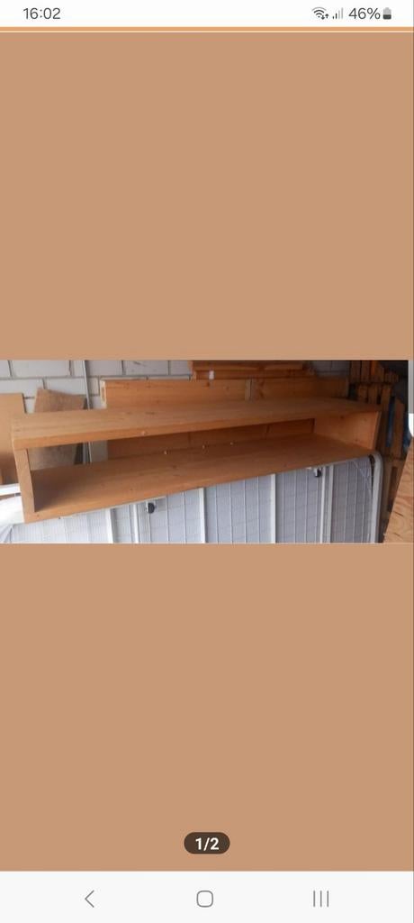 Leuk tv kastje van steigerhout. Wij hadden hem op beugels, Ophalen, 25 tot 50 cm, 50 tot 100 cm, Minder dan 100 cm