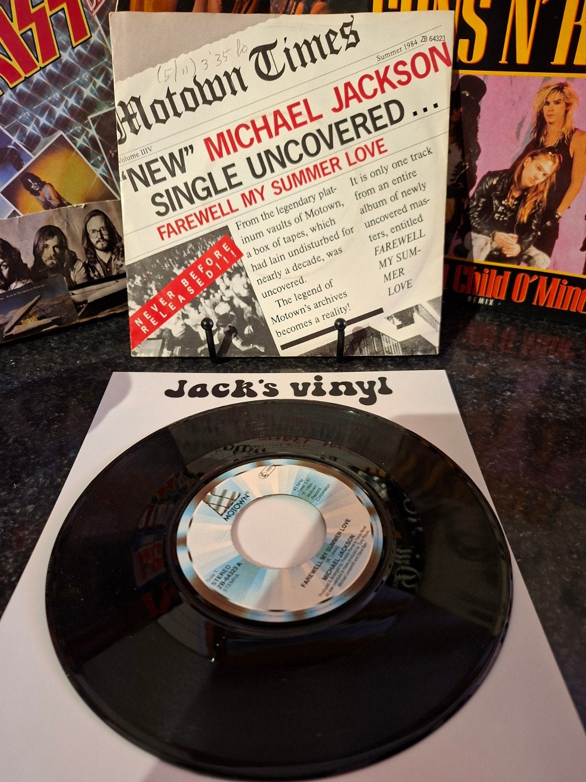 Michael Jackson - Farewell My Summer Love  1984, Pop, 7 inch, Ophalen of Verzenden, Zo goed als nieuw