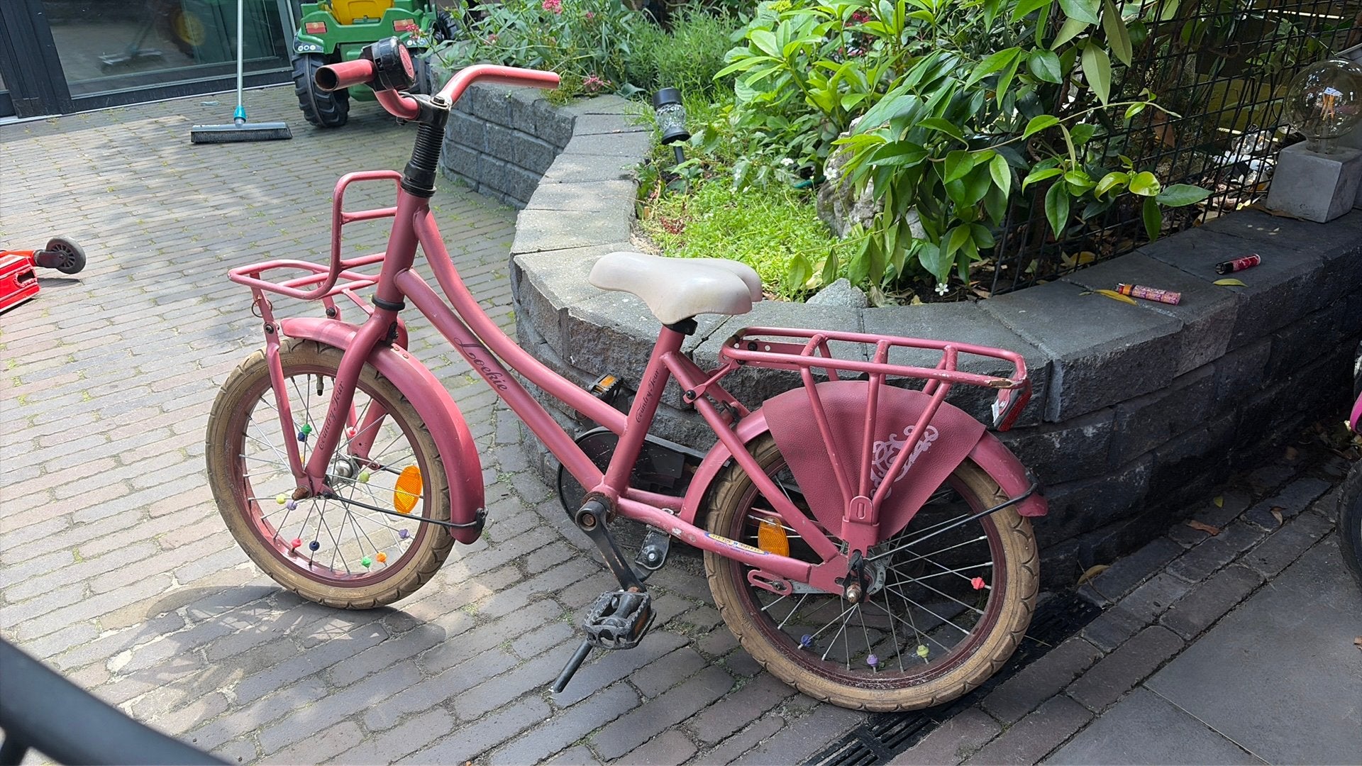 Meisjes fiets, Ophalen of Verzenden, Gebruikt, 16 tot 20 inch
