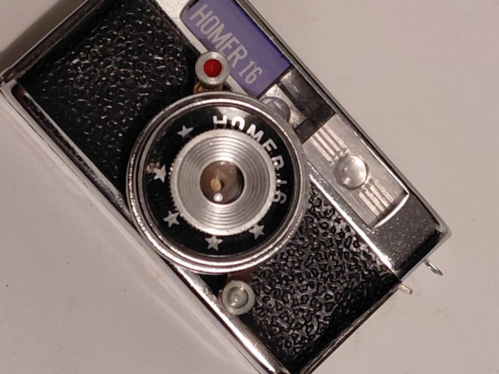Miniatuurcamera Homer 16, Verzamelen, Fotografica en Filmapparatuur, Ophalen of Verzenden, 1940 tot 1960