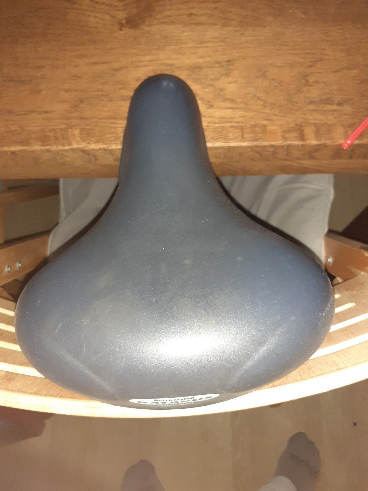 Batavus Retro Styled Zadel met Veren, Fietsen en Brommers, Gebruikt, Stadsfiets, Batavus, Kunststof