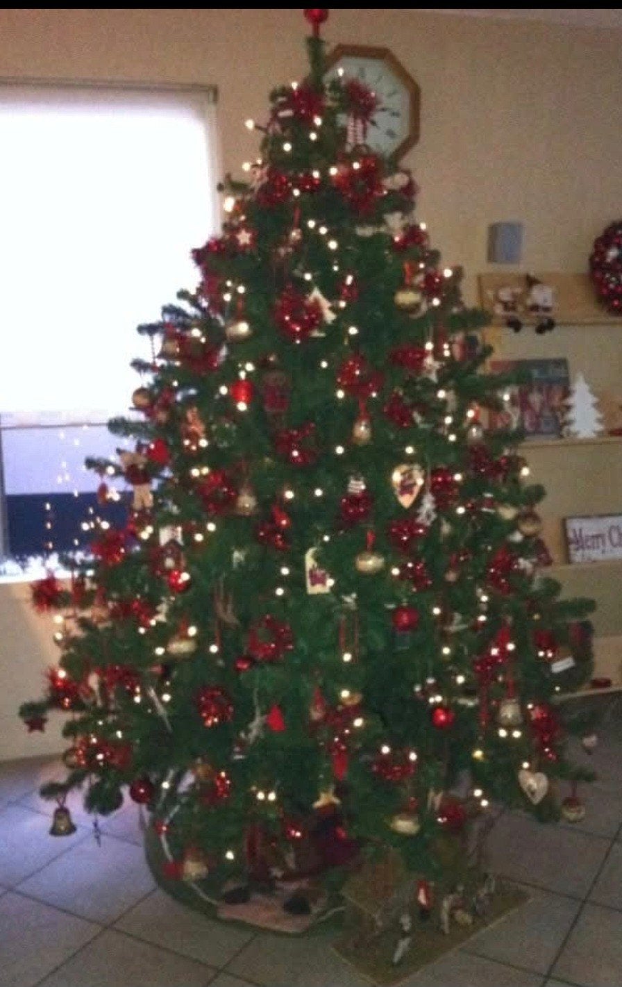 kunstkerstboom, Diversen, Ophalen, Gebruikt