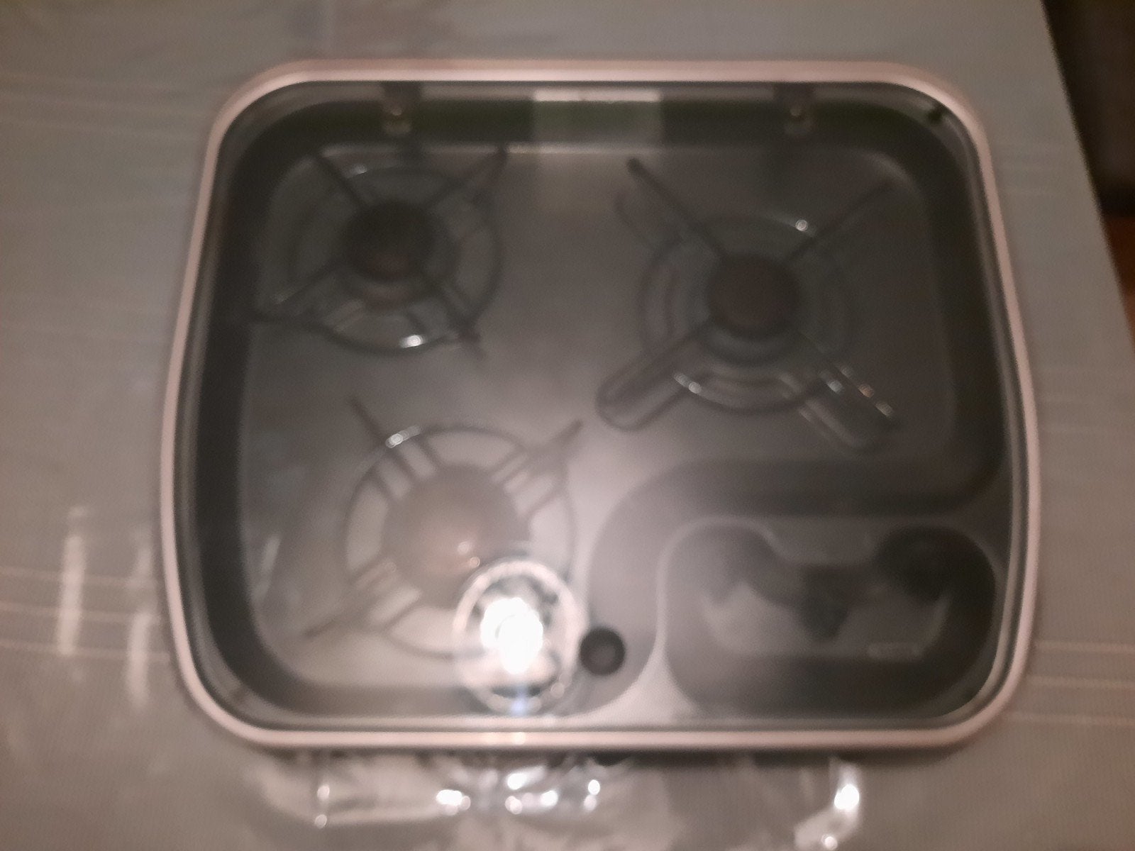 Dometic Cramer 3 Pits gasfornuis/gasstel voor camper caravan, Caravans en Kamperen, Camper-accessoires, Ophalen, Gebruikt
