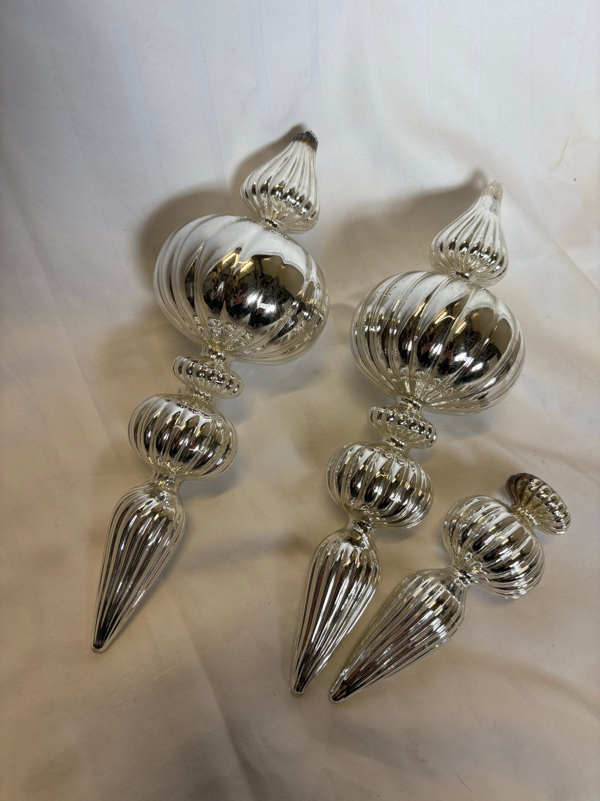 Decoratieve glazen pegels, Diversen, Ophalen, Gebruikt
