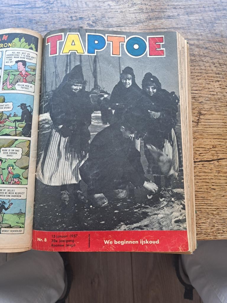 Taptoe, Ophalen, Gelezen, Muziek, Film of Tv
