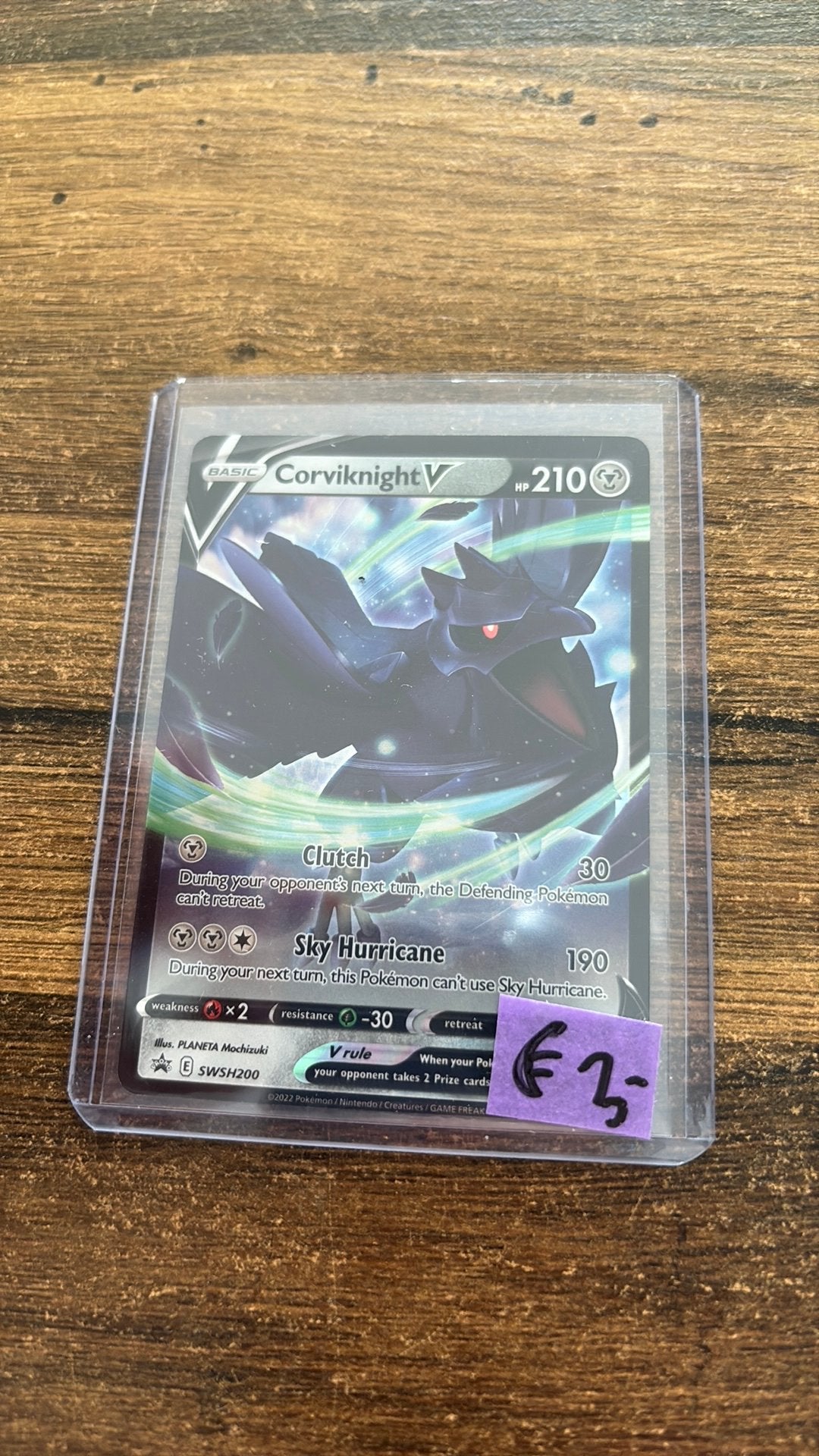 Swsh200 corviknight V, Ophalen of Verzenden, Nieuw, Losse kaart