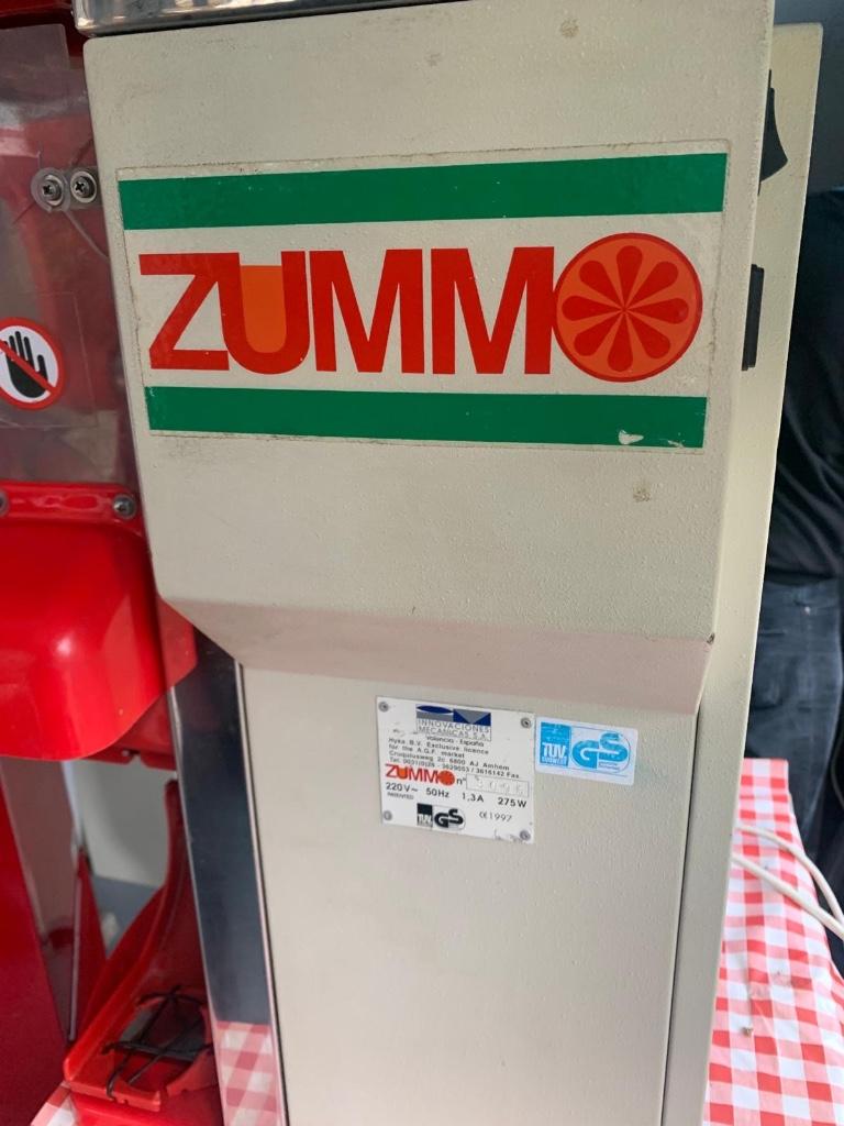 zummo persinaasappel machine, Ophalen, Gebruikt, Elektrisch, Citruspers