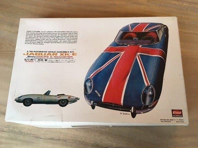 [SALE] Vintage Eidai 1/20 Jaguar XKE (Zeldzaam), Overige merken, Auto, Groter dan 1:32, Nieuw