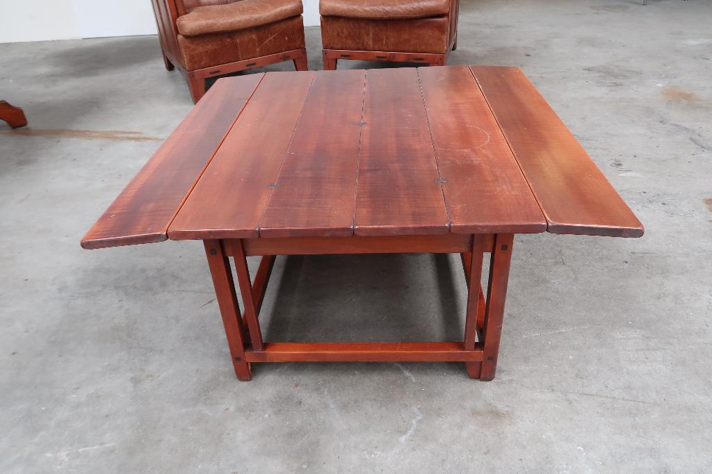 Schuitema bijzettafel, mooie staat!, Zo goed als nieuw, Vintage, retro, antiek, klassiek, 75 cm of meer, Rechthoekig