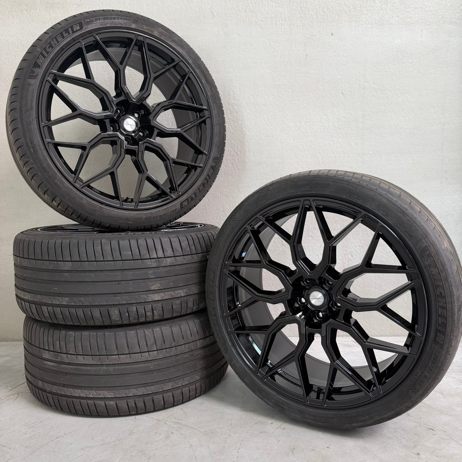 23 inch Range Rover Sport velgen met banden, Gebruikt, 295 mm, Banden en Velgen, Overige maten