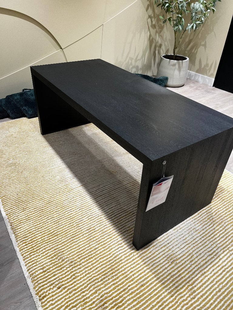 Kluskens Misura Eettafel /– Zwart Massief Hout, Ophalen, Eikenhout, 50 tot 100 cm, Zo goed als nieuw