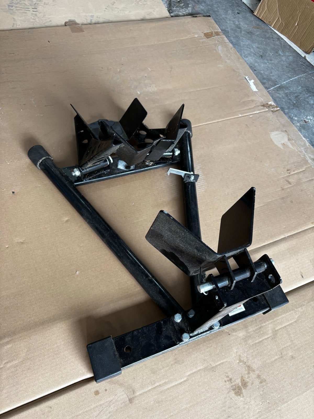 HBM Motorfiets Voorwielklem - Zwart, Motoren, Ophalen, Gebruikt