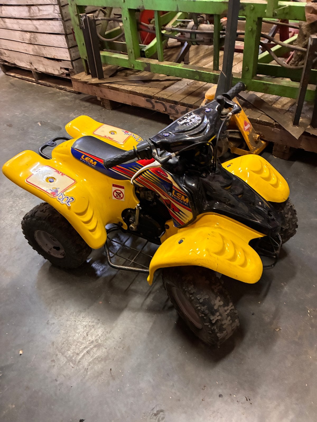 Lem quad - Project, Ophalen, Gebruikt