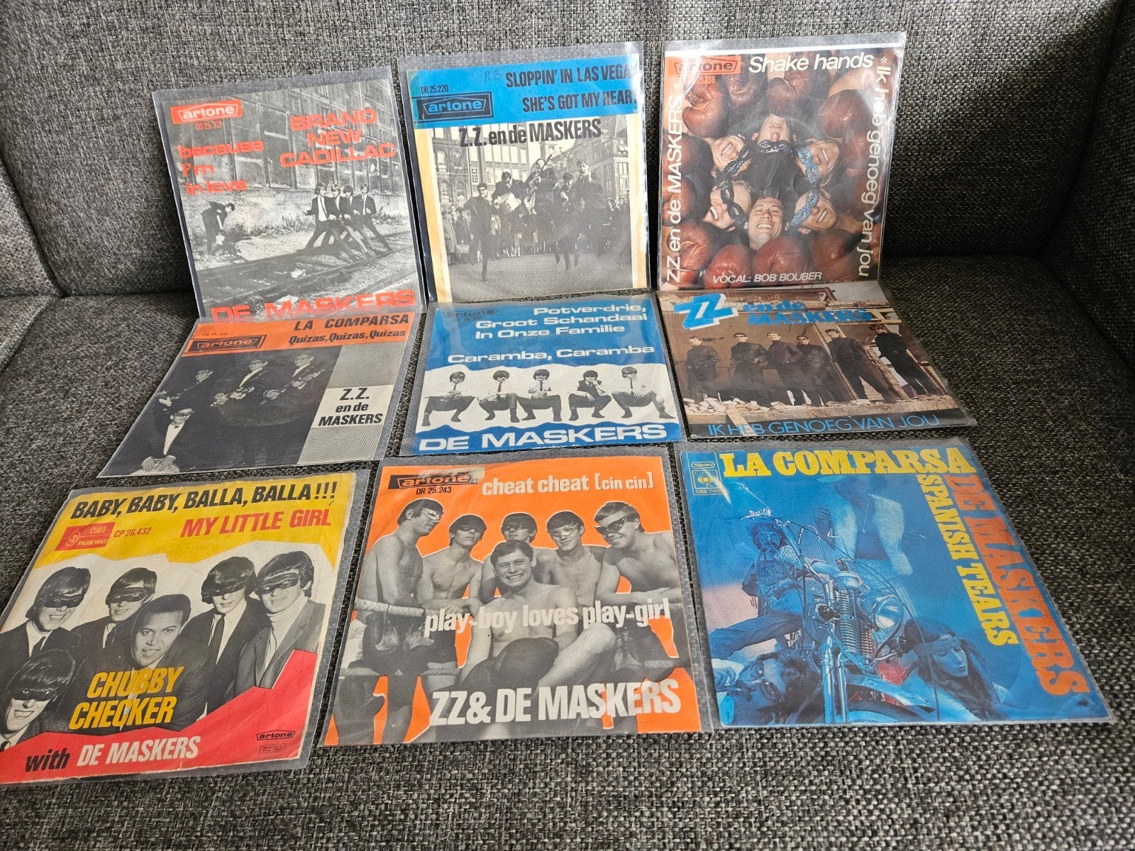 Nederbeat ~ ZZ & De Maskers en Chubby Checker, Verzenden, Zo goed als nieuw, 7 inch