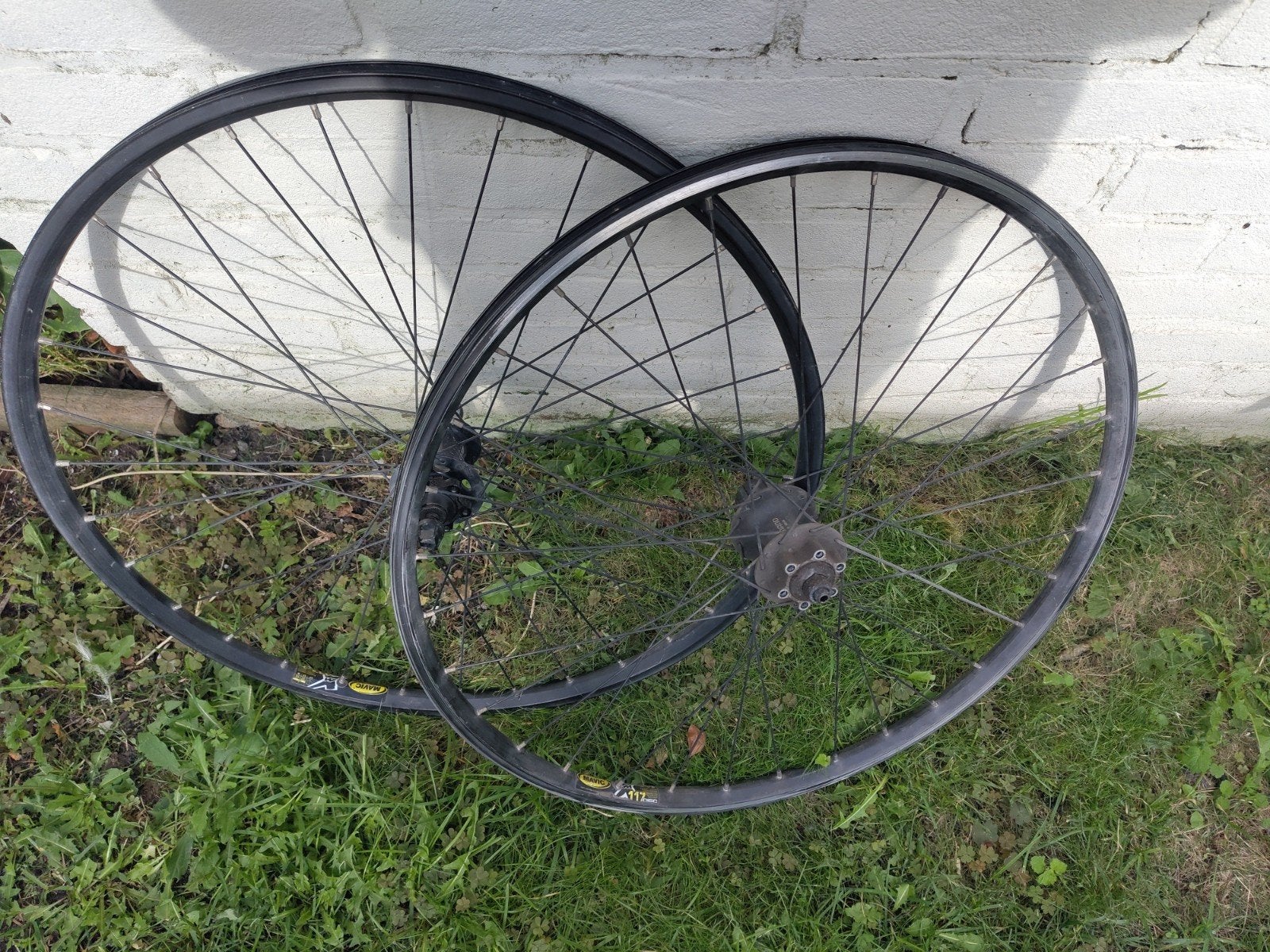 Mavic X117 26 inch wielset met Shimano en Specialized naven, Wiel, Gebruikt, Ophalen of Verzenden, Aluminium