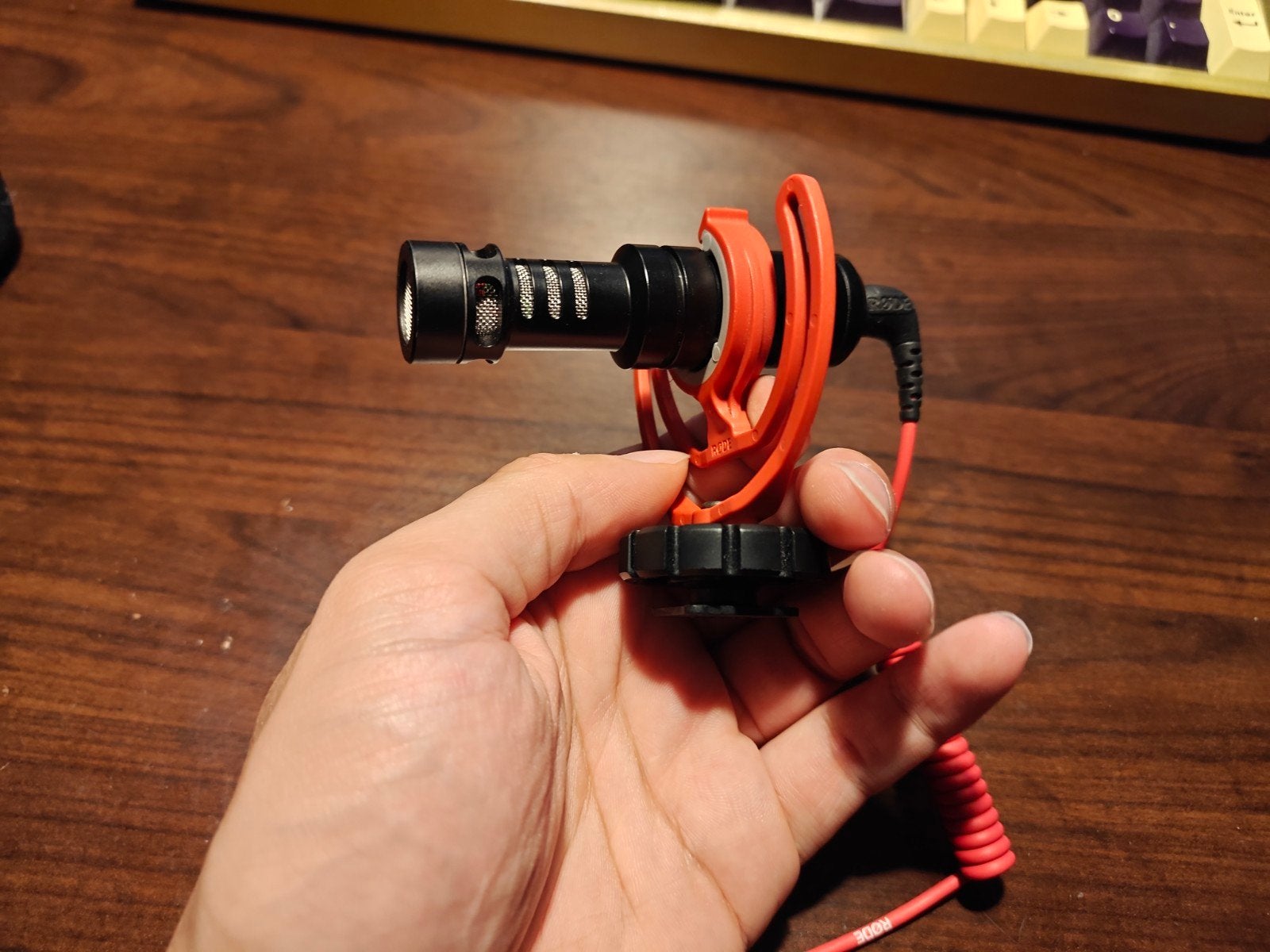 Rode VideoMicro Compact On-Camera Microfoon, Muziek en Instrumenten, Ophalen of Verzenden, Zo goed als nieuw, Instrumentmicrofoon