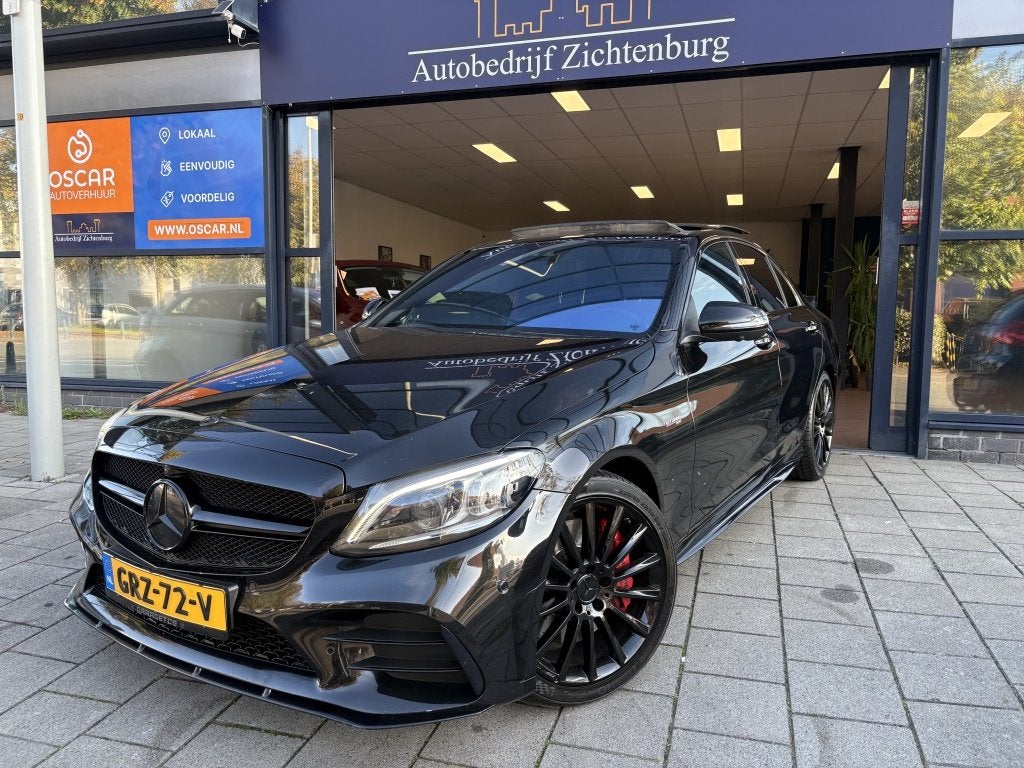 Mercedes-Benz C-Klasse AMG 43 4M Pr Pl Pack (bj 2019), Auto's, Automaat, Euro 6, Bedrijf, Vierwielaandrijving