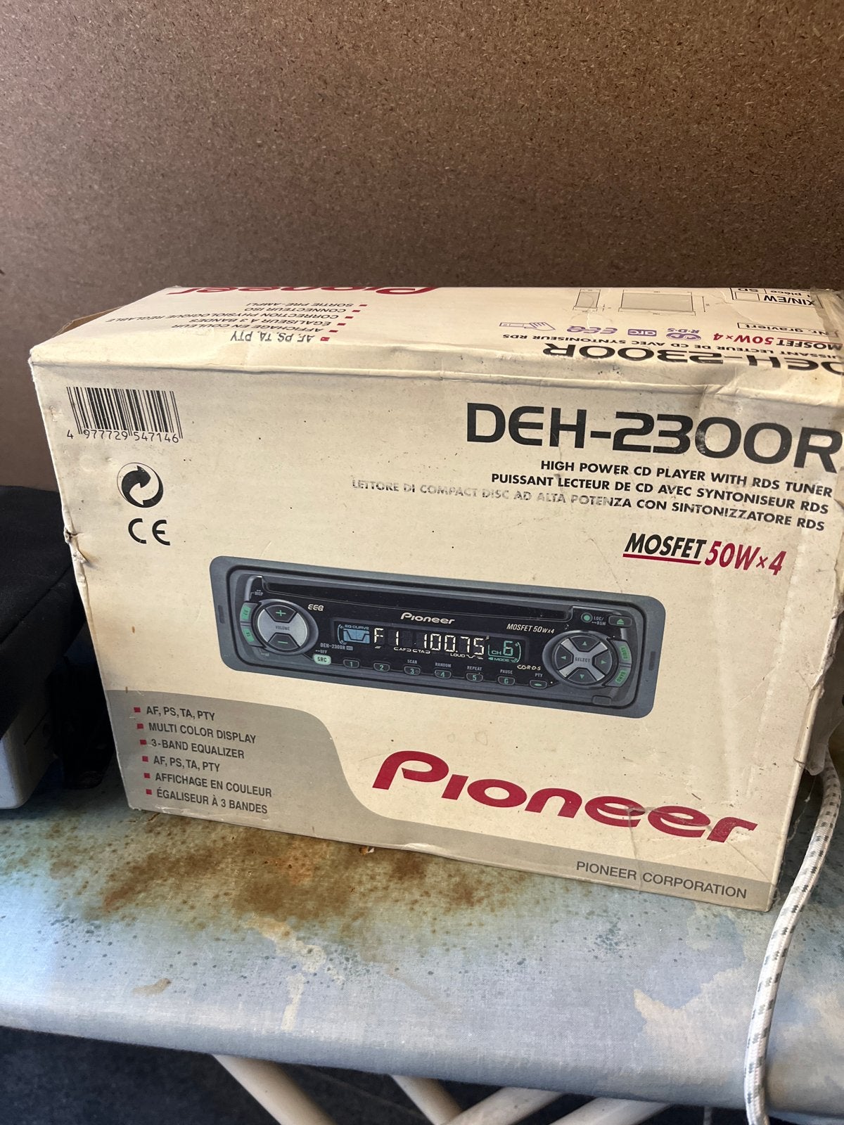 Pioneer DEH-2300R en Kenwood KDC-C500 autoradio's, Auto diversen, Ophalen of Verzenden, Nieuw