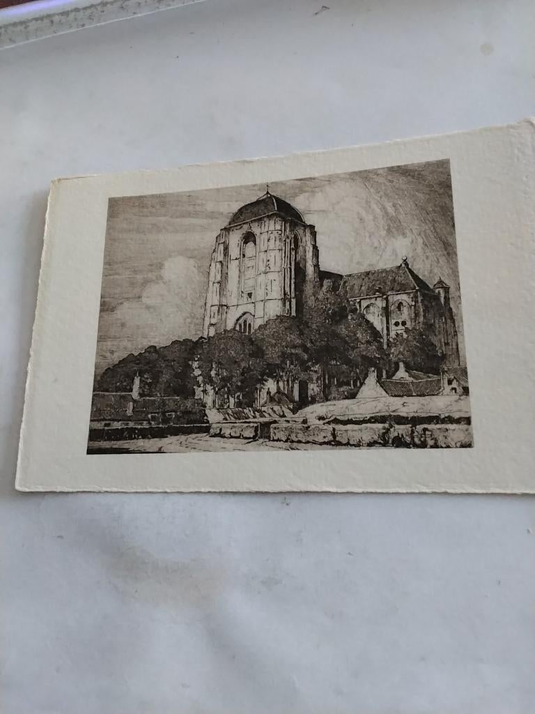 VEERE.  GROOTE KERK, Ophalen of Verzenden, Zeeland