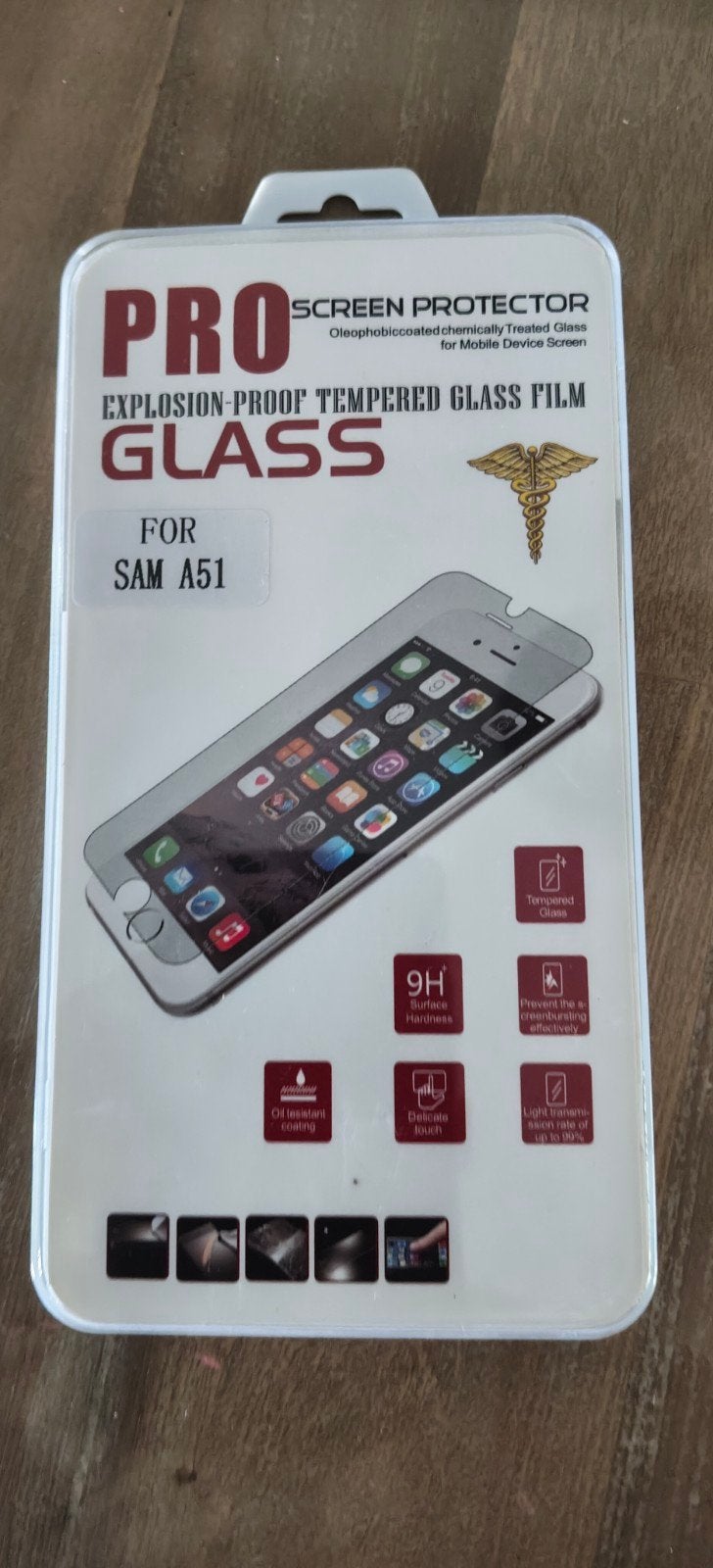 Screenprotector van glas voor Samsung A 51, Ophalen of Verzenden, Nieuw, Bescherming, Samsung