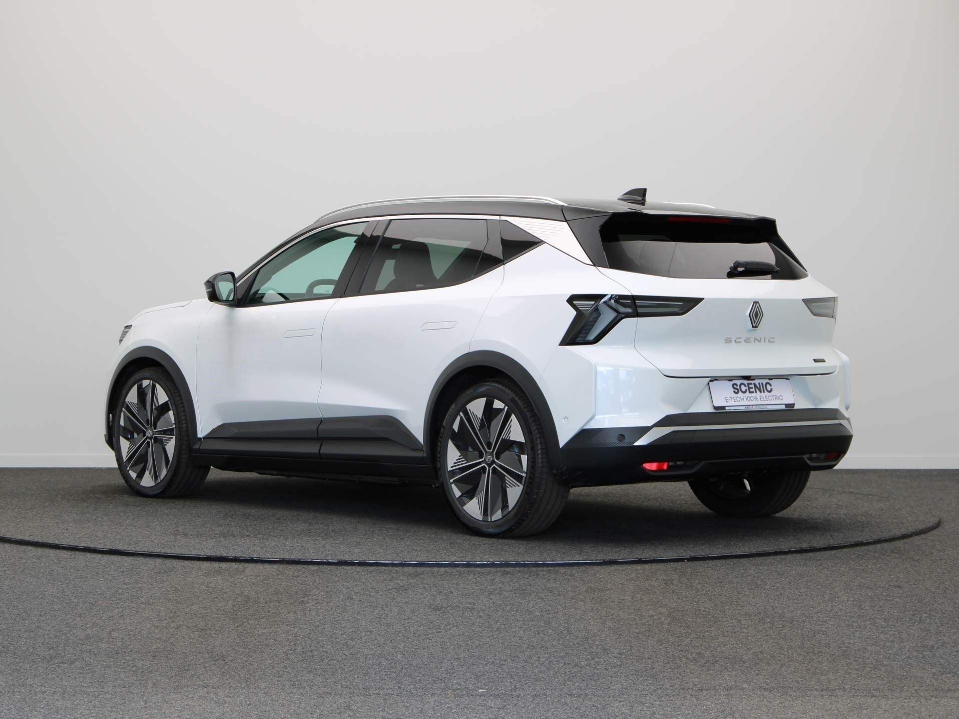 Renault Scenic E-Tech EV87 long range techno | Vijf jaar gar, Auto's, Renault, Dealer onderhouden, 40 min, Leder en Stof, Wit