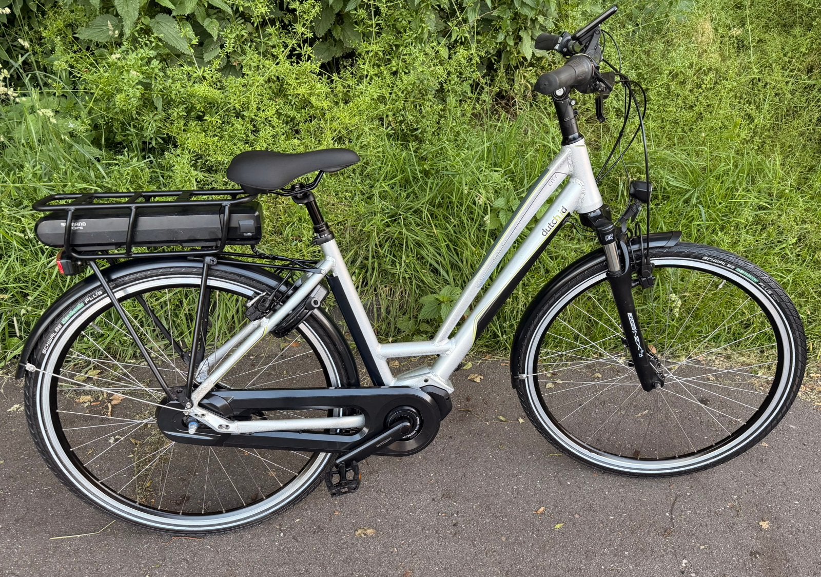 Electische Fiets E-Bike Shimano Middenmotor 7 Versnelling, Ophalen of Verzenden, Zo goed als nieuw, 51 tot 55 cm, 50 km per accu of meer