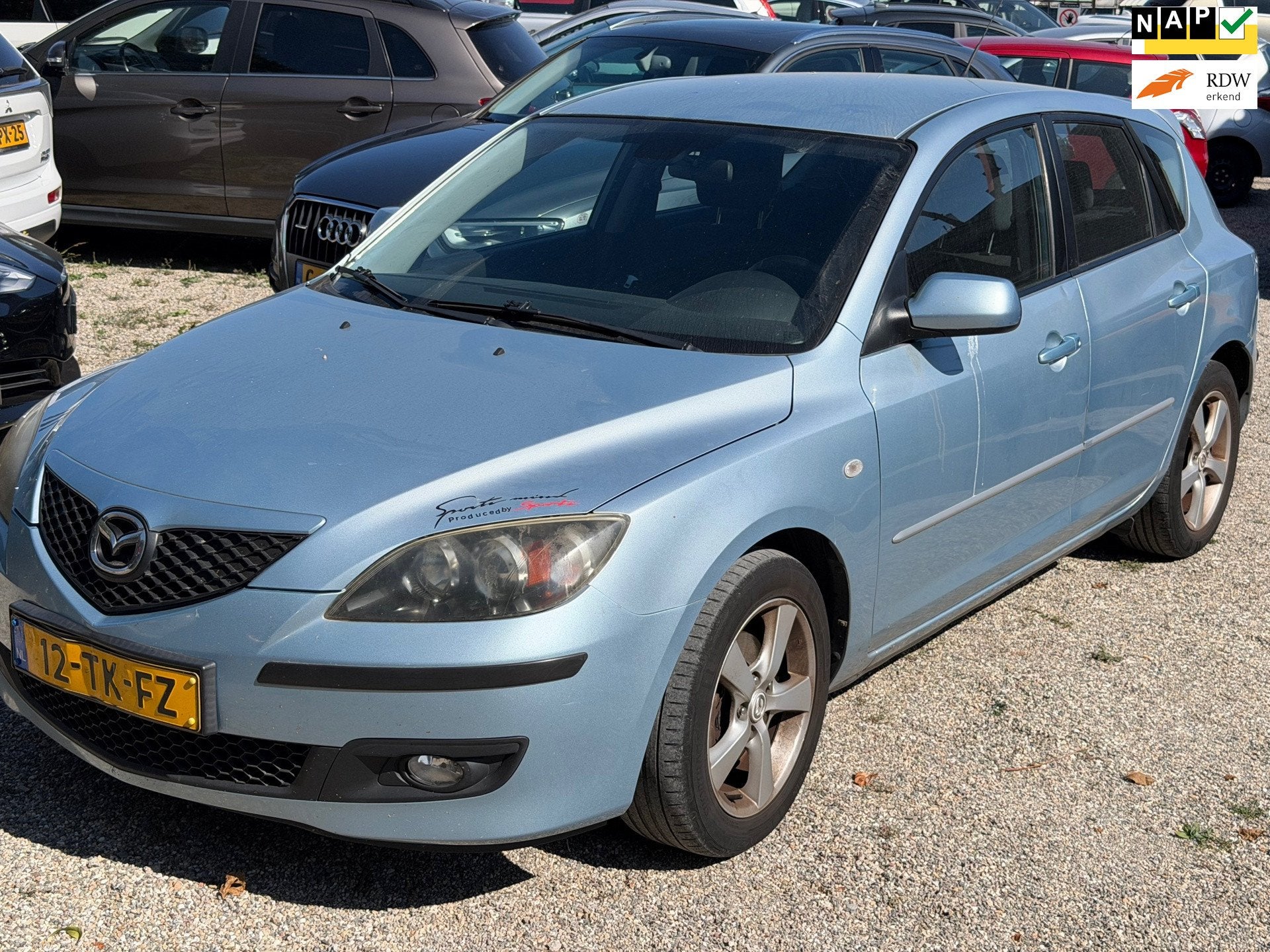 Mazda 3 1.6 S-VT Touring Nieuwe Apk Nette Auto Carplay, Auto's, Voorwielaandrijving, Gebruikt, 4 cilinders, 1165 kg