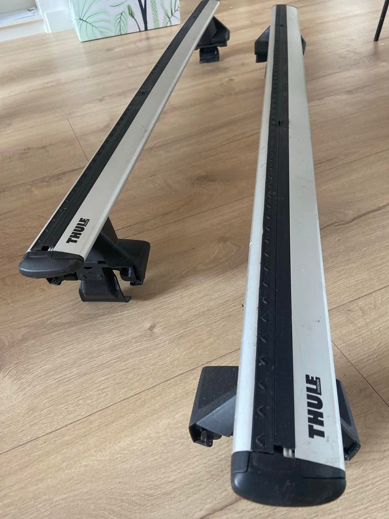 Thule Wingbar Evo en thule evo clamp, Ophalen of Verzenden, Gebruikt
